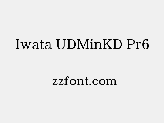 Iwata UDMinKD Pr6