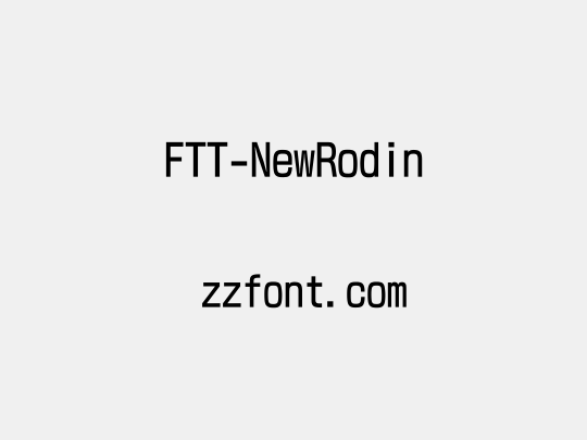 FTT-NewRodin