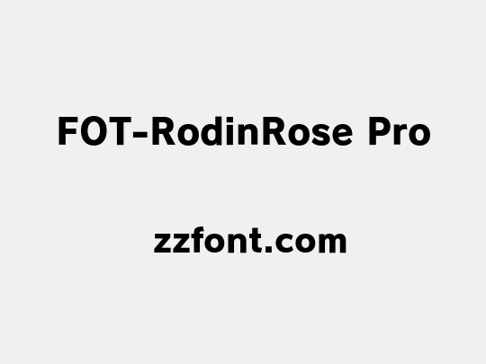 FOT-RodinRose Pro