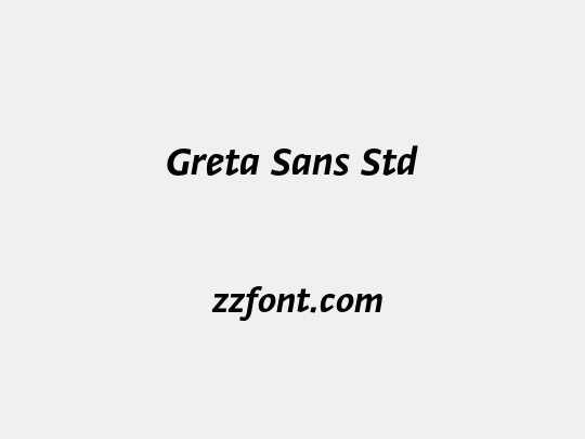 Greta Sans Std