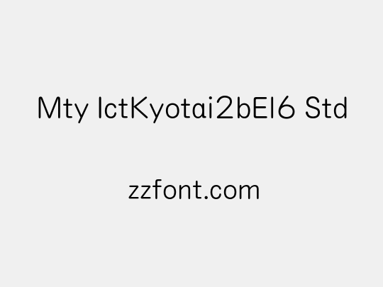 Mty IctKyotai2bEl6 Std