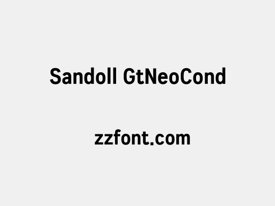 Sandoll GtNeoCond