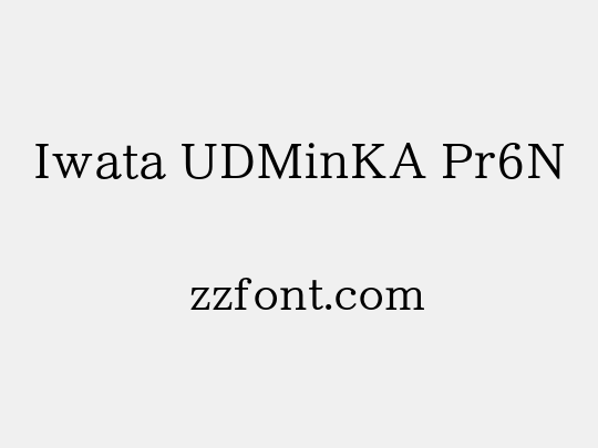 Iwata UDMinKA Pr6N