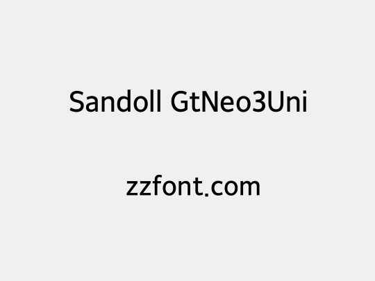 Sandoll GtNeo3Uni