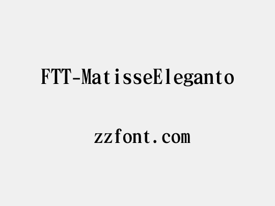 FTT-MatisseEleganto