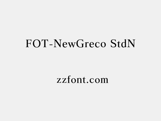 FOT-NewGreco StdN