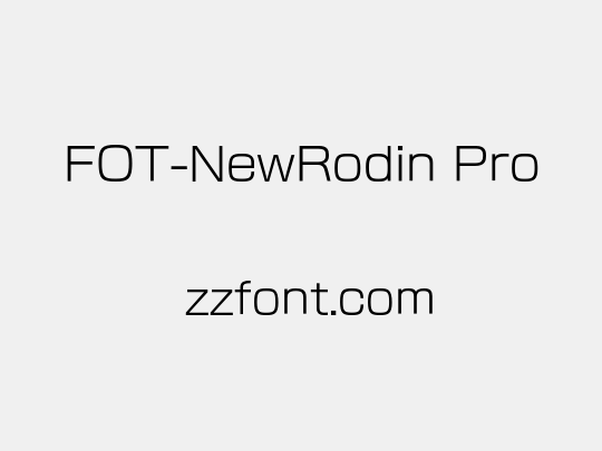 FOT-NewRodin Pro