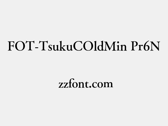 FOT-TsukuCOldMin Pr6N