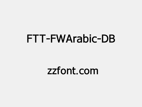 FTT-FWArabic-DB