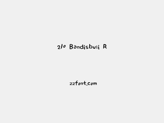 210 Bandisbuli R