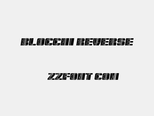 Blocchi Reverse