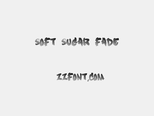 Soft Sugar fade