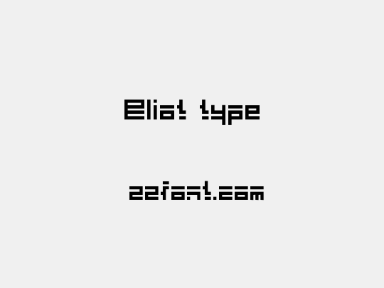 Eliot type