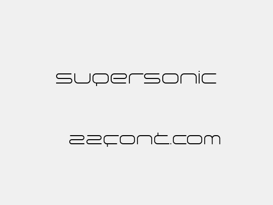 supersonic