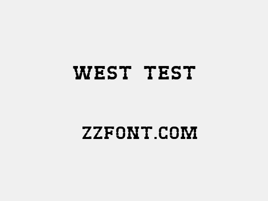 West Test