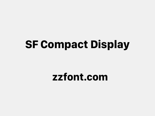 SF Compact Display