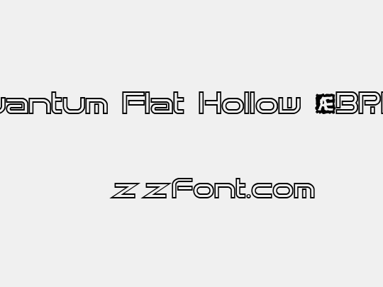 Quantum Flat Hollow (BRK)