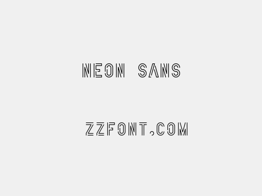 Neon Sans