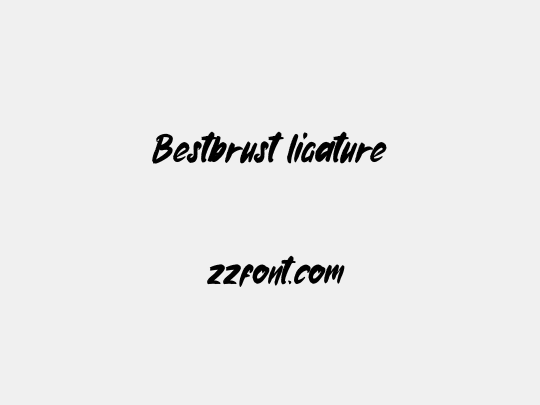 Bestbrust ligature