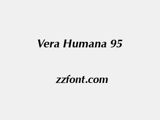 Vera Humana 95