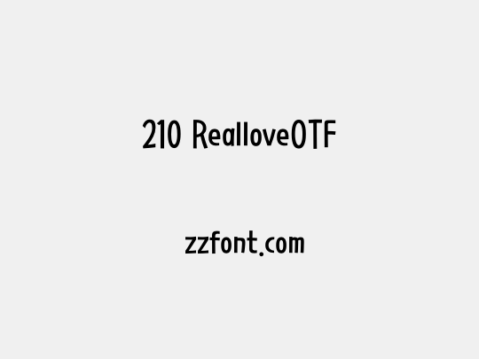 210 RealloveOTF