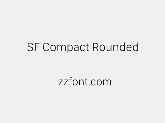 SF Compact Rounded