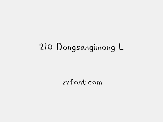 210 Dongsangimong L