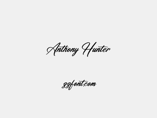 Anthony Hunter