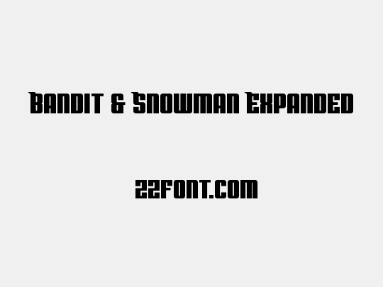 Bandit & Snowman Expanded