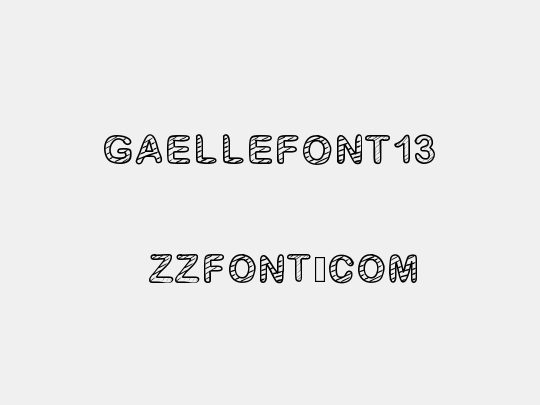 GaelleFont13