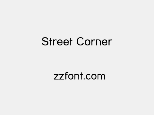 Street Corner