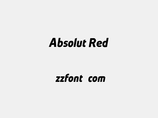 Absolut Red