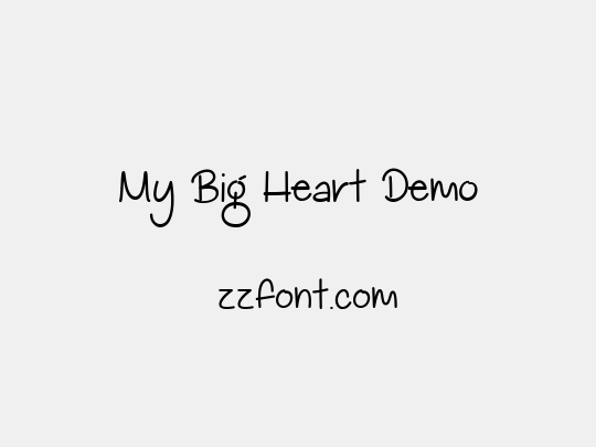 My Big Heart Demo