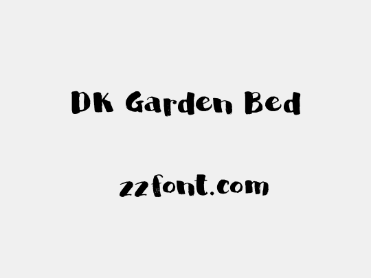 DK Garden Bed