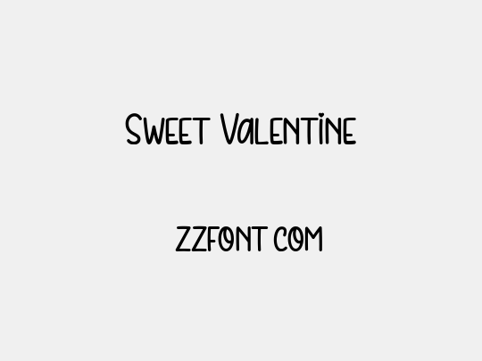 Sweet Valentine