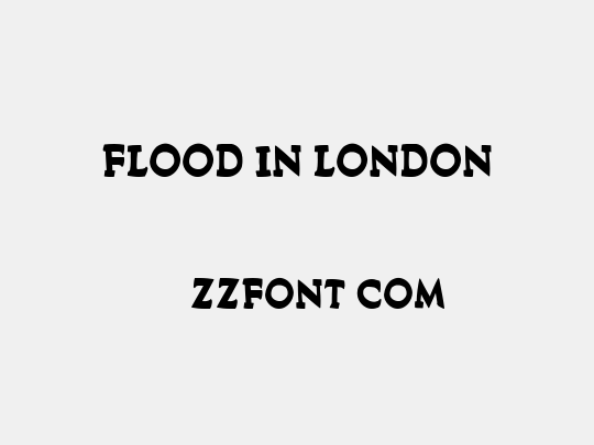 Flood In London