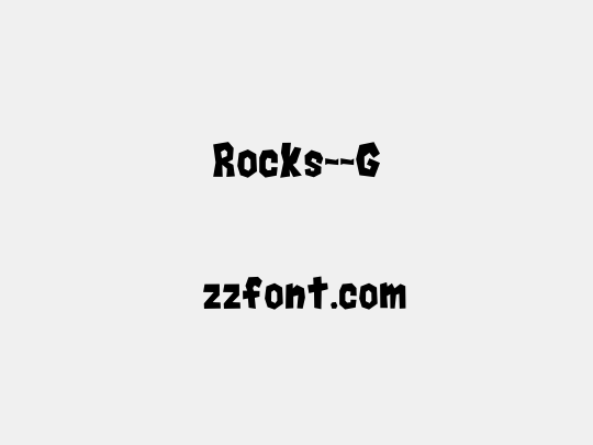 Rocks__G