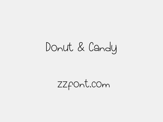 Donut & Candy