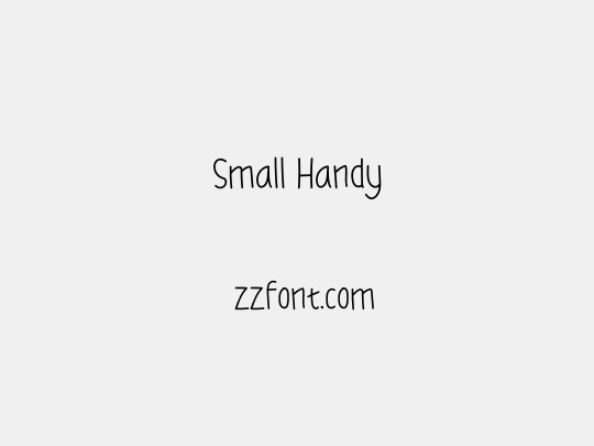 Small Handy