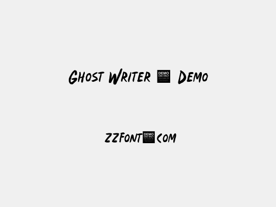 Ghost Writer - Demo