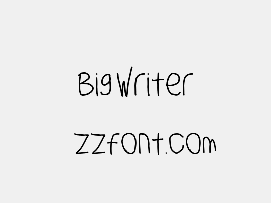 Big Writer