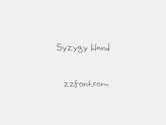 Syzygy Hand