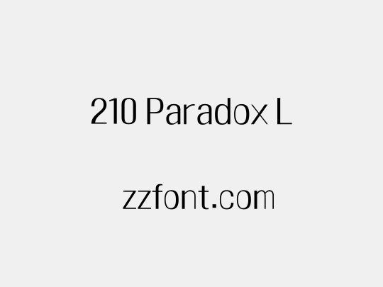 210 Paradox L