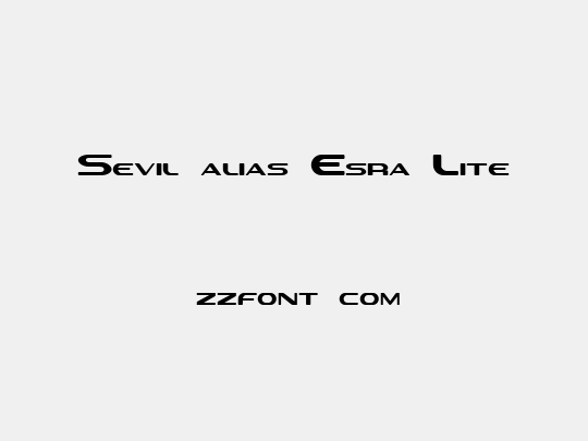 Sevil alias Esra Lite