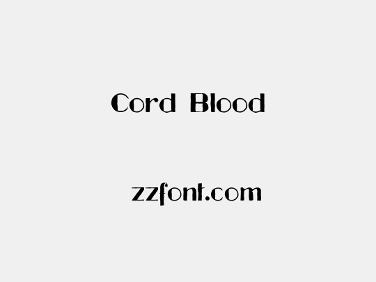 Cord Blood