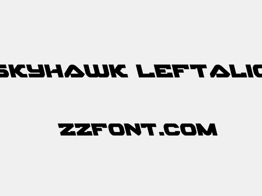 Skyhawk Leftalic