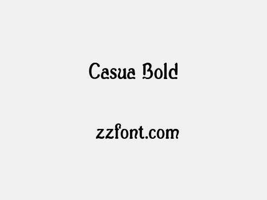 Casua_Bold