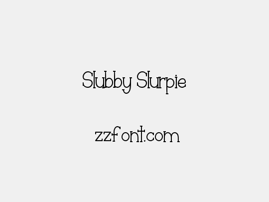 Slubby Slurpie