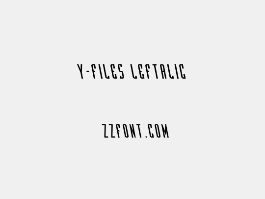 Y-Files Leftalic