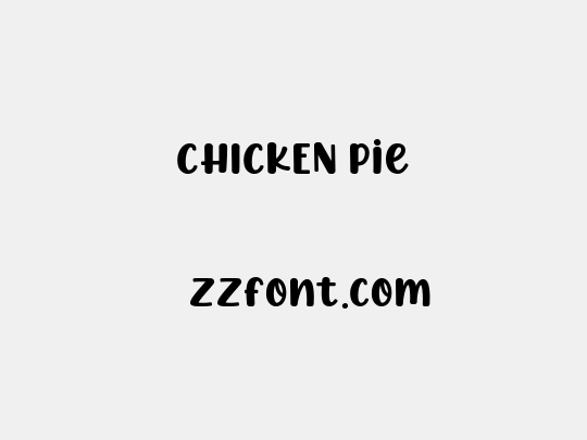 CHICKEN Pie